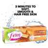 Dabur Fem Hair Removal Cream,for Normal and Dry Skin, Skin Rejuvenating, 120g Sandal Wood - Set of 3 Pcs