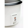 Frigidaire Rice Cooker 1.8L with Steamer 700W Glass Lid, Removable Non-Stick Inner Pot White FD8018S