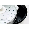Frigidaire Rice Cooker 1.8L with Steamer 700W Glass Lid, Removable Non-Stick Inner Pot White FD8018S