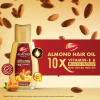 Dabur Almond Hair Oil Damage Protection, Non Sticky Formula with Almonds, Soya Protein & Vitamin E, For Soft & Shiny Hair, 300ml - Set of 3 Pcs