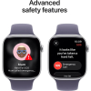 Apple Watch Series 11 46mm Silver Aluminium Case GPS Sport Band - Purple Fog