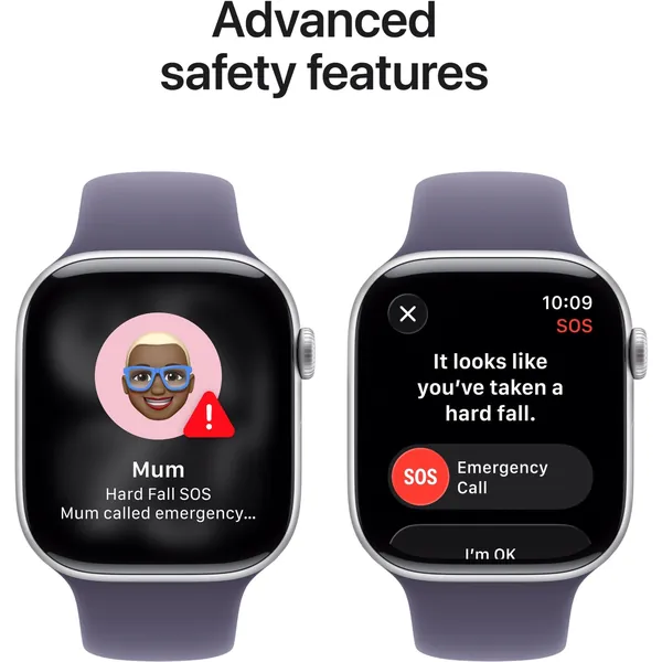 Apple Watch Series 11 46Mm Silver Aluminium Case Gps Sport Band - Purple Fog 6 Apple Watch Series 11 46Mm Silver Aluminium Case Gps Sport Band - Purple Fog