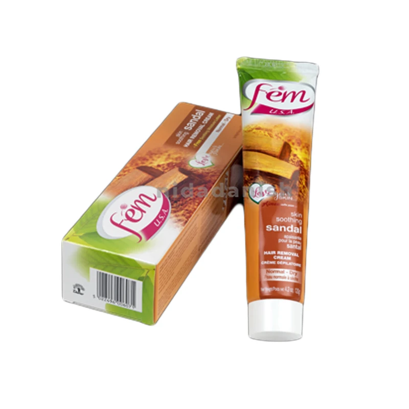 Dabur Fem Hair Removal Cream,For Normal And Dry Skin, Skin Rejuvenating, 120G Sandal Wood 2 Dabur Fem Hair Removal Cream,For Normal And Dry Skin, Skin Rejuvenating, 120G Sandal Wood - Set Of 3 Pcs