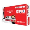 Nikai Gas Cooker 2 Burner Steel NG842 Stainless Steel Auto Ignition System Blue Flame