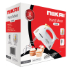 Nikai Hand Mixer 5 Speeds with Turbo Function 200W NH481U 2 Beaters For Eggs And Cream And 2 Hooks For Mixing Dough