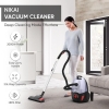 Nikai Vacuum Cleaner 3.5l Carry Handle with Cloth Bag 2000w NVC9260A1 Metal Telescopic Tube Exhaust Filter Multipurpose Brush For Floor And Carpet High Efficiency Motor