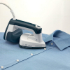 Kenwood Garment Steamer 180ml Tank 2 in 1 with Steam Iron 1000w Gsp40.000wb - Overheat Protection Grament Steamer With Steam Iron Rotary Plate Led Light