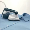 Kenwood Garment Steamer 180ml Tank 2 in 1 with Steam Iron 1000w Gsp40.000wb - Overheat Protection Grament Steamer With Steam Iron Rotary Plate Led Light