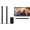 Sony Home Cinema Soundbar System 5.1ch 1000W with 2 Tall Boy Rear Speakers-not Wireless HT-S 700