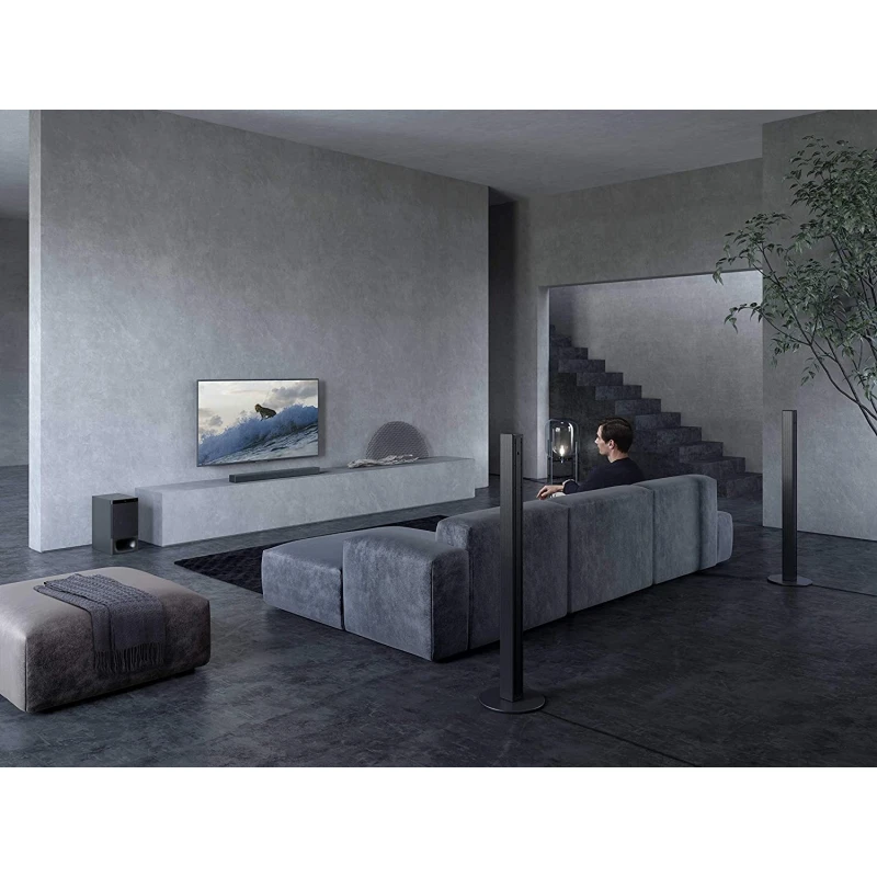 Sony Home Cinema Soundbar System 5.1Ch 1000W With 2 Tall Boy Rear Speakers-Not Wireless Ht-S 700 8 Sony Home Cinema Soundbar System 5.1Ch 1000W With 2 Tall Boy Rear Speakers-Not Wireless Ht-S 700