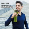 Pigeon Rush Thermos Flask 1000ml Green – Stainless Steel Sipper with Straw, Cleaner & Extra Cap Sap 16262