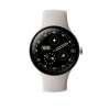 Google Pixel Watch 4 Wi-Fi 45mm - Polished Silver Aluminum with Porcelain Active Band