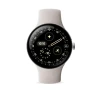 Google Pixel Watch 4 Wi-Fi 45mm - Polished Silver Aluminum with Porcelain Active Band