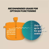 Pigeon Pressure Cooker 3l Deluxe Outer Lid Aluminium Sap 102 - Ergonomic Sturdy Handle Thermal Efficiency Special Alloy Safety Plug