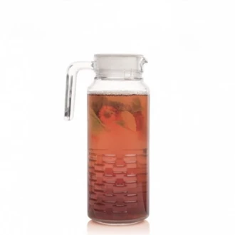 Luminarc Cheqs Fridge Jug with Lid 1.3L Q3654