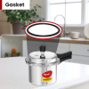 Pigeon Pressure Cooker 10l Deluxe Outer Lid Aluminium Sap 105 - Ergonomic Sturdy Handle Thermal Efficiency Special Alloy Safety Plug