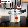 Pigeon Pressure Cooker 10l Deluxe Outer Lid Aluminium Sap 105 - Ergonomic Sturdy Handle Thermal Efficiency Special Alloy Safety Plug