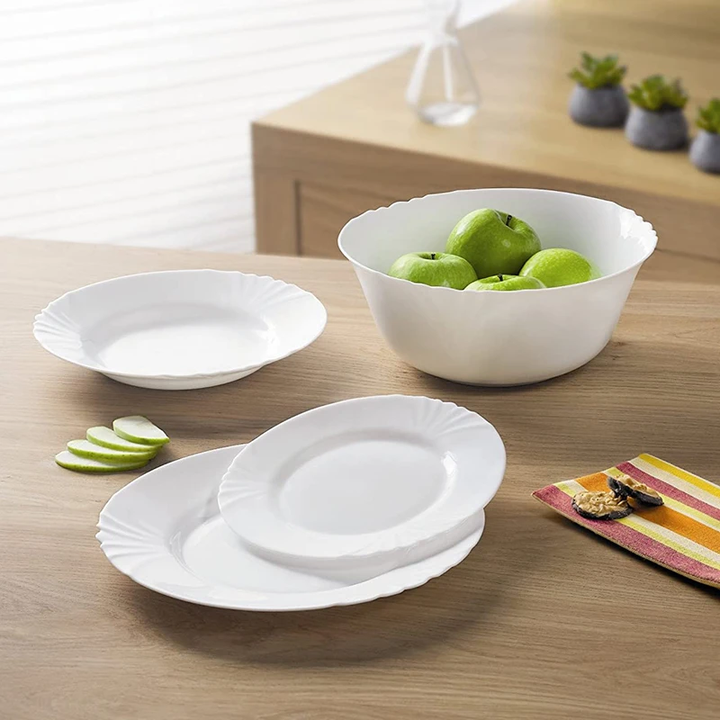 Luminarc Cadix Dinner Plate 25Cm 6Pcs H4132 3 Luminarc Cadix Dinner Plate 25Cm 6Pcs H4132