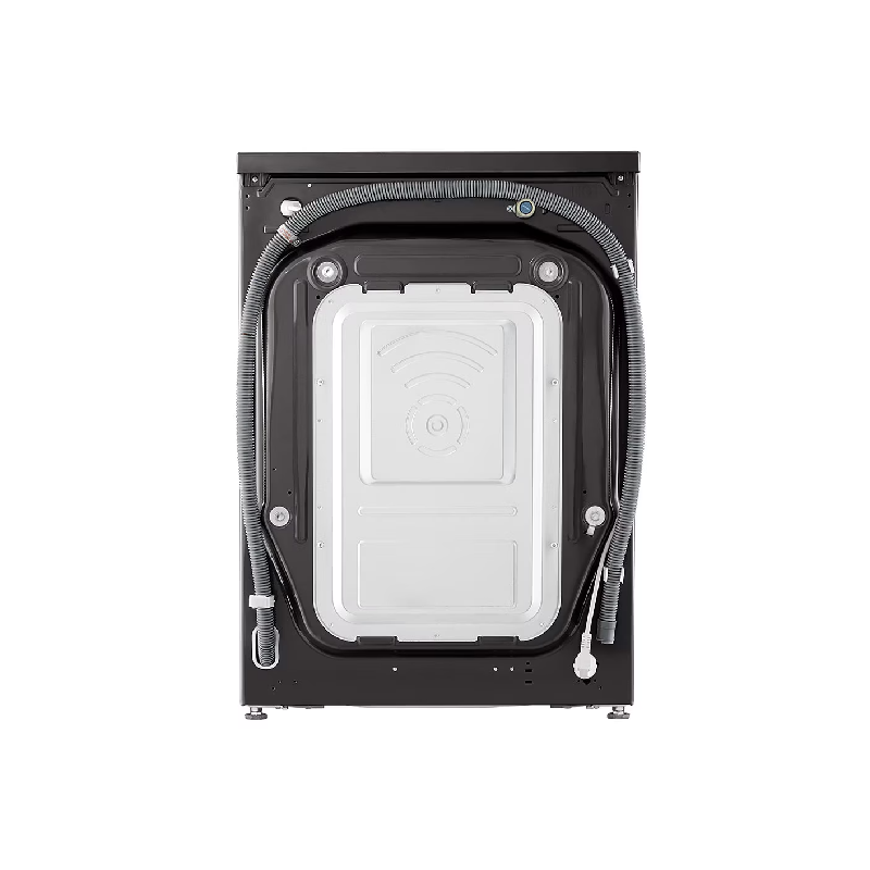 Lg Washing Machine 12Kg &Amp; 8Kg Washer &Amp; Dryer, Front Load, Ai Dd, Steam, Chrome Rim, Glass Door, Smart Diagnosis, Thinq Wi-Fi, Turbo Wash F4V9Bdp2Ee