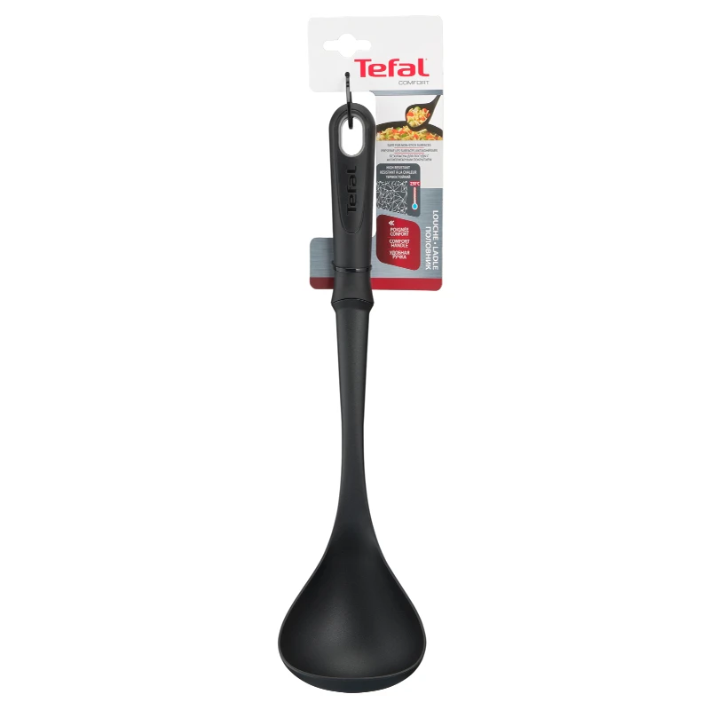 Tefal Comfort Ladle 230°C Heat Resistance K1290214 Nylon Material With Glass Fibre Dishwasher Safe 2 Tefal Comfort Ladle 230°C Heat Resistance K1290214 Nylon Material With Glass Fibre Dishwasher Safe