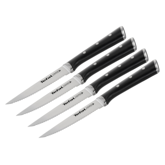 Tefal Ice Force Knife 11.5cm Stainless Steel Blade K232s414 heat resistance secured grip dishwasher safe