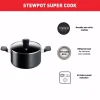 Tefal Super Cook Stewpot 30cm Non Electric B4595484 aluminium material heat indicator thermo signal powerglide coating