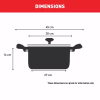 Tefal Super Cook Stewpot 30cm Non Electric B4595484 aluminium material heat indicator thermo signal powerglide coating