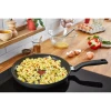 Tefal Total Wokpan 28cm Non Electric G1521944 aluminium material heat indicator thermo signal titanium coating