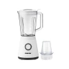 Nikai Blender 1.5l with Dry Grinder 600w NB1705B Jar With Feeder Cap Stainless Steel Blades 2 Speeds With Pulse