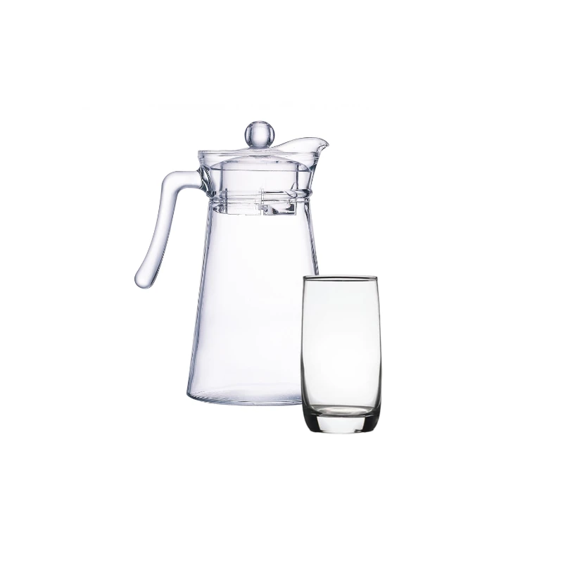Luminarc Vigne &Amp; Kone Plain 7Pc Water Set V3947 1 Luminarc Vigne &Amp; Kone Plain 7Pc Water Set V3947