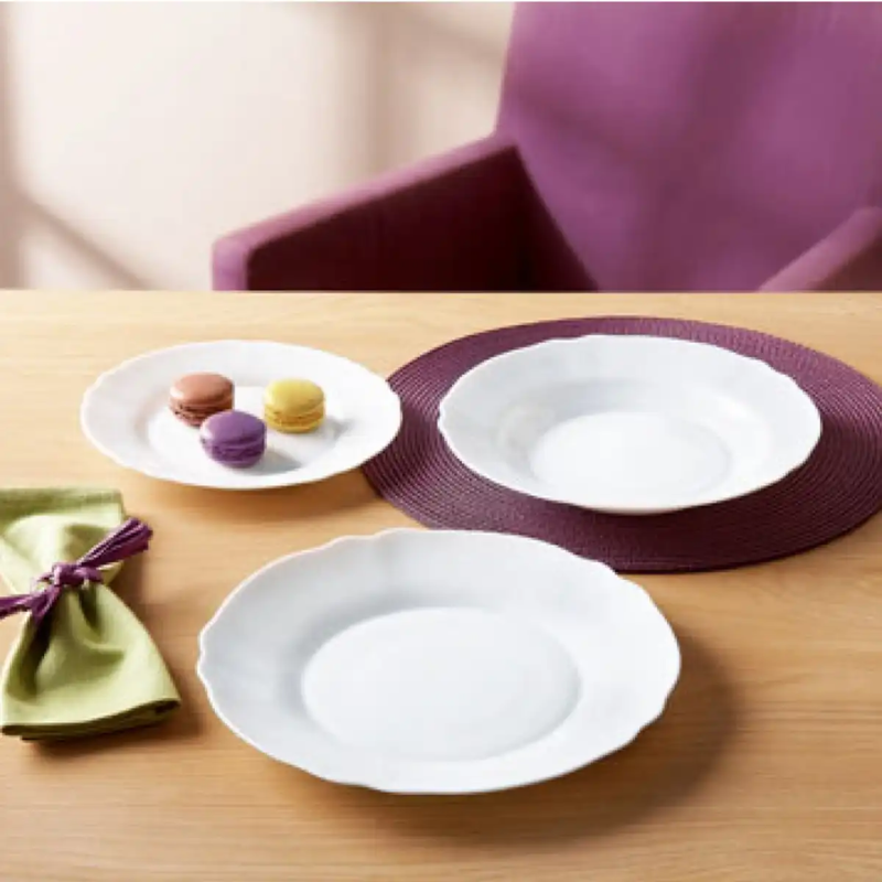 Luminarc Louis Xv Dessert Plate 19Cm V0723 6Pcs Set 5 Luminarc Louis Xv Dessert Plate 19Cm V0723 6Pcs Set