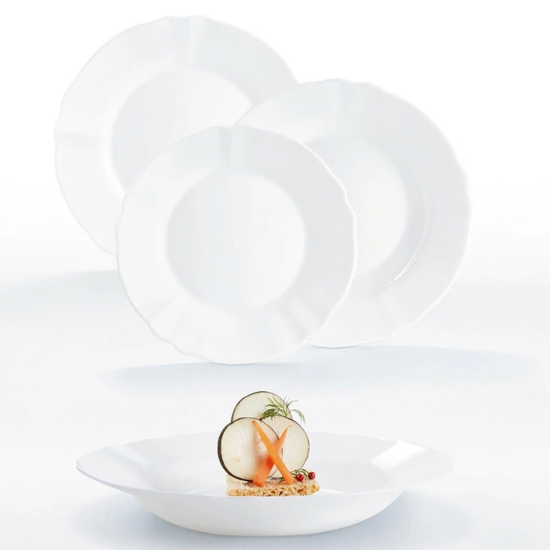 Luminarc Louis Xv Dessert Plate 19Cm V0723 6Pcs Set 3 Luminarc Louis Xv Dessert Plate 19Cm V0723 6Pcs Set
