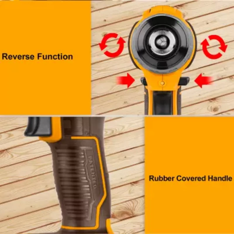 Ingco Cordless Drill Lithium-Ion 20V 45Nm With Integrated Work Light &Amp; Led Battery Power Indicator Cdli200518 3 Ingco Cordless Drill Lithium-Ion 20V 45Nm With Integrated Work Light &Amp; Led Battery Power Indicator Cdli200518
