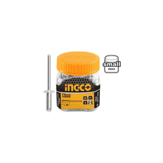 Ingco 250pcs Rivet Set, Open End Style 4.8x12mm HRT04812