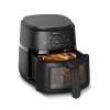 Philips Digital Air Fryer 4.2L 1500W with LED Display, Glass Window, Cool Wall Exterior NA220/09