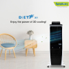 Symphony Tower Air Cooler 30L with Magnetic Full Function Remote DIET 3D 30i