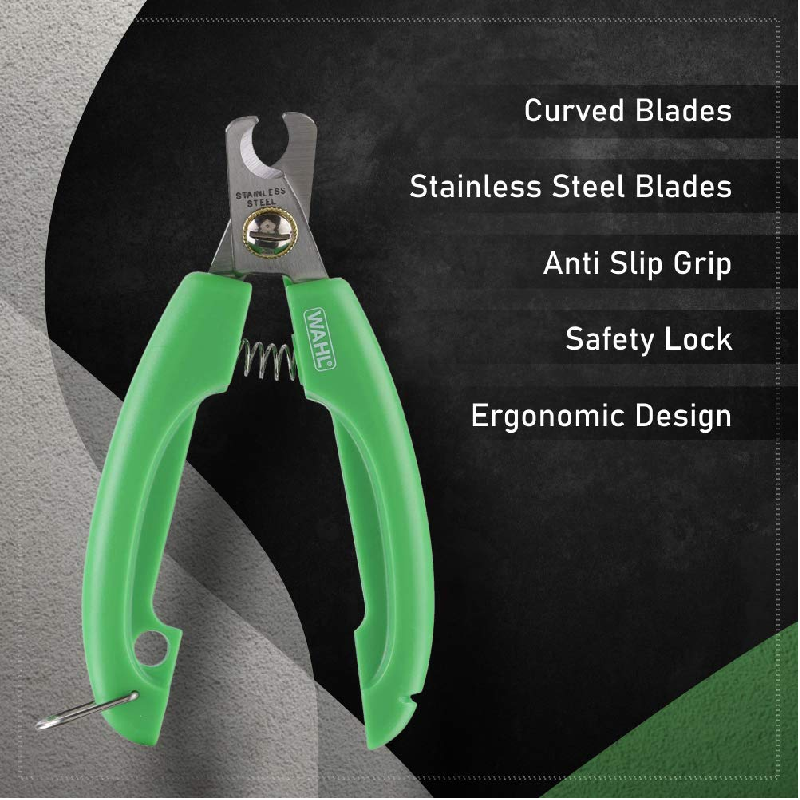 Wahl Animal Curved Nail Clipper 858455-016 5 Wahl Animal Curved Nail Clipper 858455-016