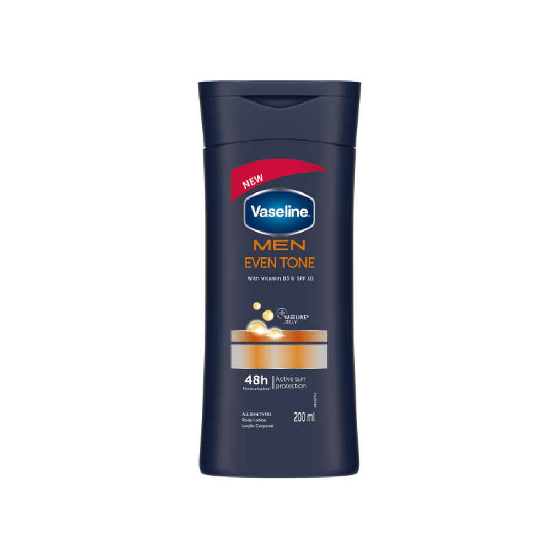 Vaseline Men Spf10 Body Lotion Even Tone 200Ml (Pack Of 3Pcs) 1 Vaseline Men Spf10 Body Lotion Even Tone 200Ml (Pack Of 3Pcs)