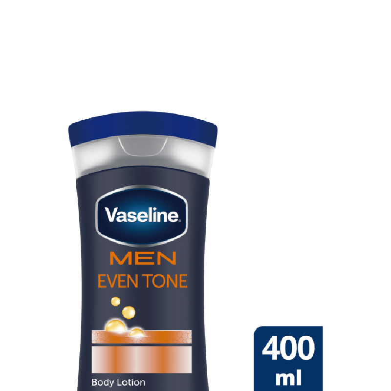 Vaseline Men Spf10 Body Lotion Even Tone 400Ml 2 Vaseline Men Spf10 Body Lotion Even Tone 400Ml - Set Of 3 Pcs