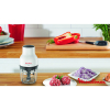 Moulinex Moulinette Essential Chopper 300W, 400ml Bowl with 4 Blades for Effortless Mincing, Chopping and Mixing DJ520127