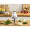 Moulinex Moulinette Essential Chopper 300W, 400ml Bowl with 4 Blades for Effortless Mincing, Chopping and Mixing DJ520127