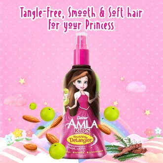 Dabur Amla Detangler Kids Hair Oil 200ml - Set of 3 Pcs