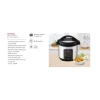 Nikai Pressure Cooker Electric 8L Digital Multi Functional Cooker 1300W NEP882DX Non Stick Cooking Pot Stainless Steel Wraped Body And Lid Adjustable Cooking Time With Cool Touch Handle