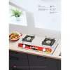 Nikai Gas Cooker 2 Burner Steel NG842 Stainless Steel Auto Ignition System Blue Flame