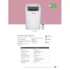 Nikai Air Conditioner Portable 12000Btu NPAC12512A4 Rottery Compressor 1 T/Cool Only Air Inlet Filter