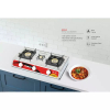 Nikai Gas Cooker 3 Burner Steel NG845 Stainless Steel Auto Ignition System Blue Flame