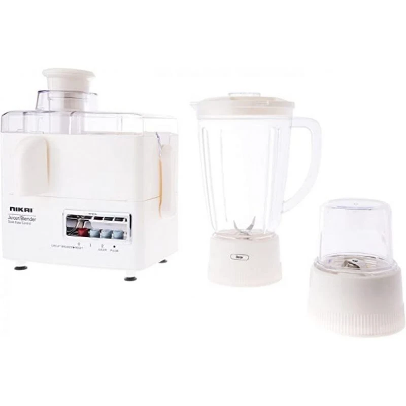 Nikai Juicer Extractor 1.6L 4 In 1 Juicer Blender Meat Chopper And Grinder 300W Nfp1724N 2 Speed With Pulse Function Powerful Motor With Thermostat Stainless Steel Blades 7 Nikai Juicer Extractor 1.6L 4 In 1 Juicer Blender Meat Chopper And Grinder 300W Nfp1724N 2 Speed With Pulse Function Powerful Motor With Thermostat Stainless Steel Blades
