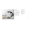 Nikai Jug Kettle 1.2L Glass With Filter 2200W NK303G Filter With Boil Dry Protectiion Led Indicator Light With Sus 304 Grade Heating Plate