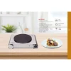 Nikai Hot Plate 188MM Single Steel Body 1500W NKTOE4N2 Overheat Protection System Power Indicator Light Adjustable Thermostat Control