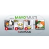 Kenwood Chopper 0.5l Plastic Bowl 500w Ch580 - Stainless Steel Blades 2 Speeds With Pulse Ice Crush Powerful Motor